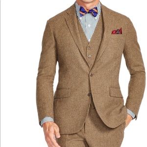 Polo Ralph Lauren
Glen Plaid Wool Suit (3pc) BRWN